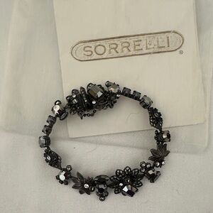 Sorrelli Black and Silver Crystal Bracelet